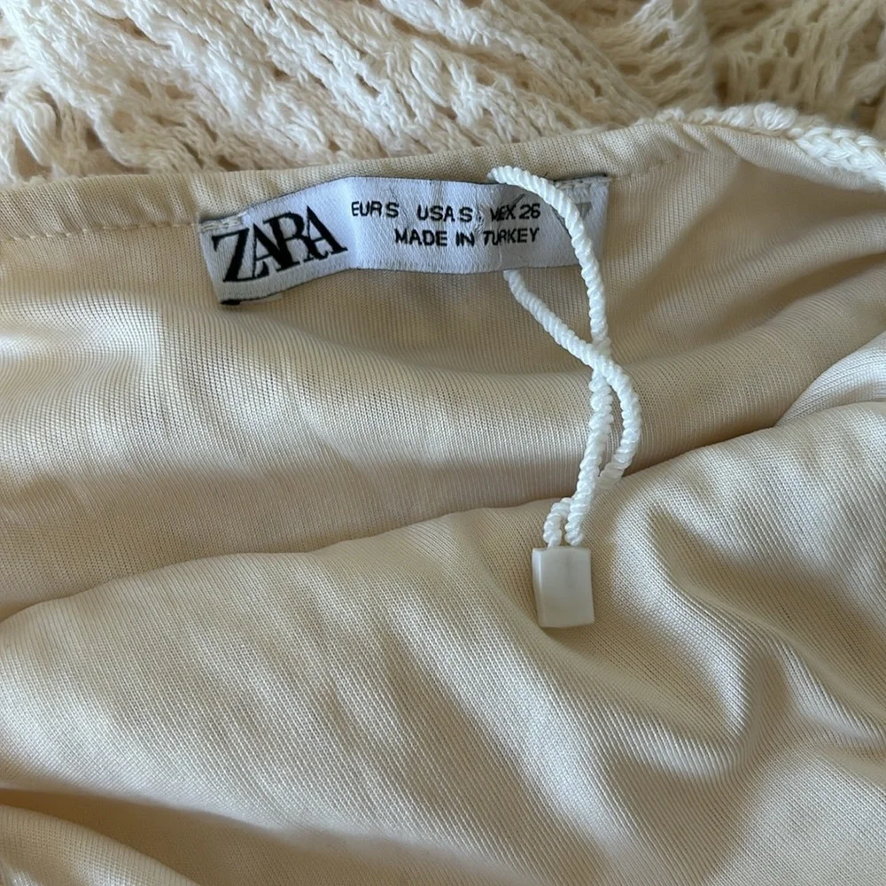 Zara crochet midi dress. - Picture 5 of 6